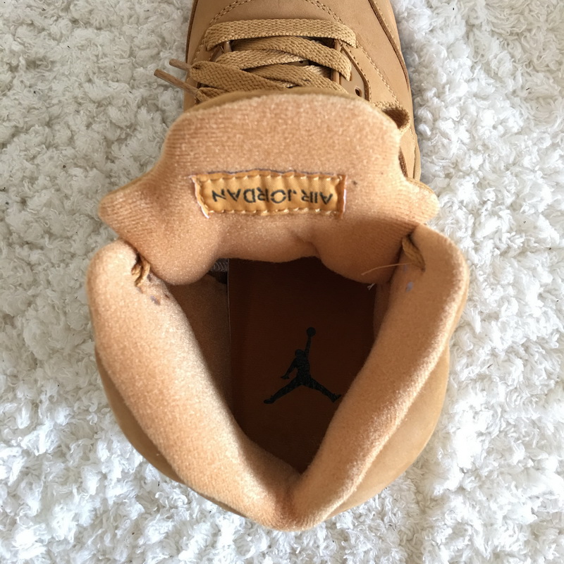 Authentic Air Jordan 5 Wheat